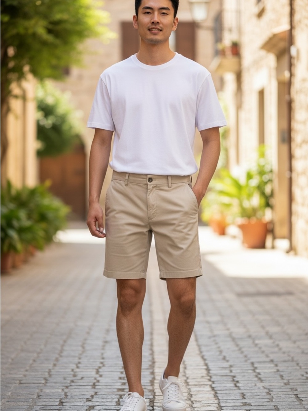 Vineyard Vines Khaki Flat-Front Men's Shorts, size 30